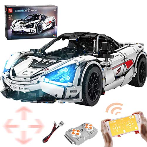 n.g. Home Decor Technic Car McLaren 720s Building Set 1:8 2.4Ghz RC Sport Car Construction Model 3149Pcs Building Blocks…