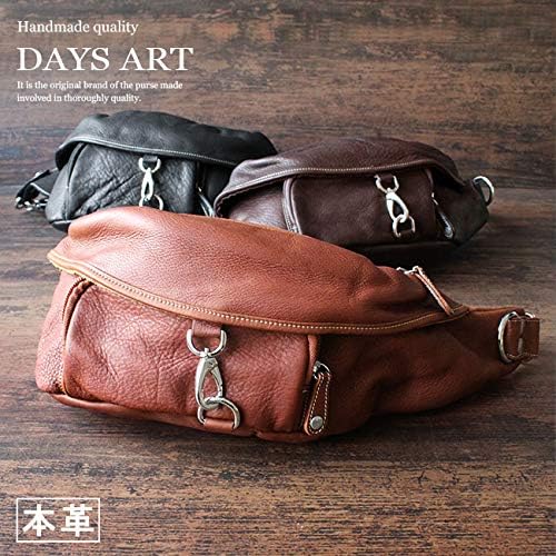 Amazon | [デイズアート] ボディバッグ レザー 本革 大容量