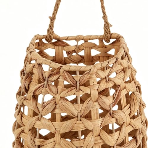 Panier rustique bohème pour décoration d'intérieur et fleurs - 7