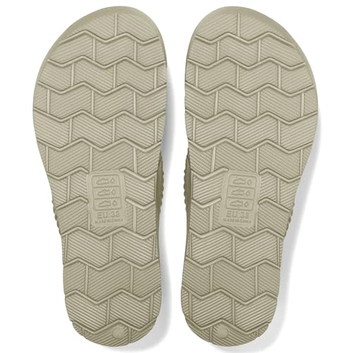 Image of Litfun Women's Arch Support Flip Flops for Plantar Fasciitis Orthopedic Thong Sandals Comfortable Summer Beach Pool Slides
