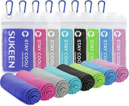 Sukeen Cooling Towel,Instant Evaporative Cooling for Sports,Yoga,...