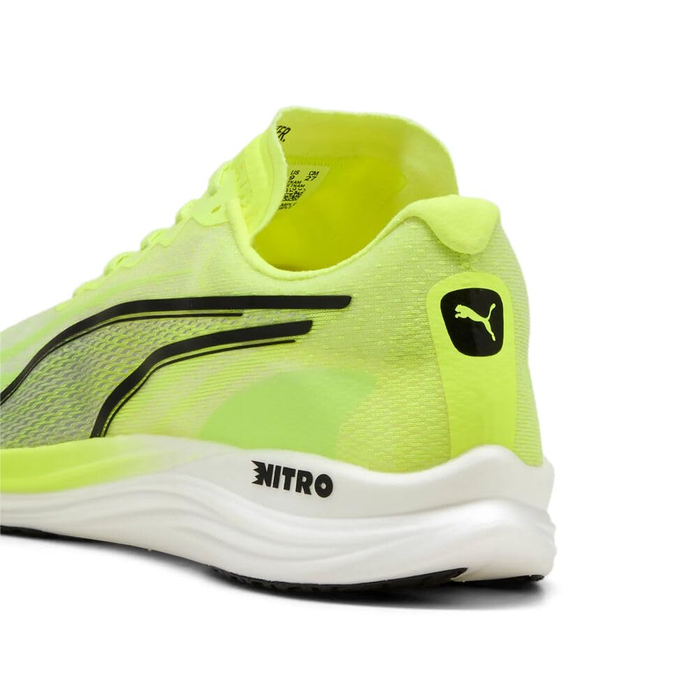 Puma Mujeres Propio Nitro Zapatillas para Correr Zapatilla De Competición Yellow Alert-Puma Black - Amarillo