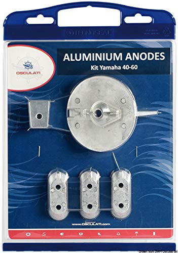 OSCULATI Kit Anode Hors-Bords 4 Temps Yamaha 40/60 aluminiu