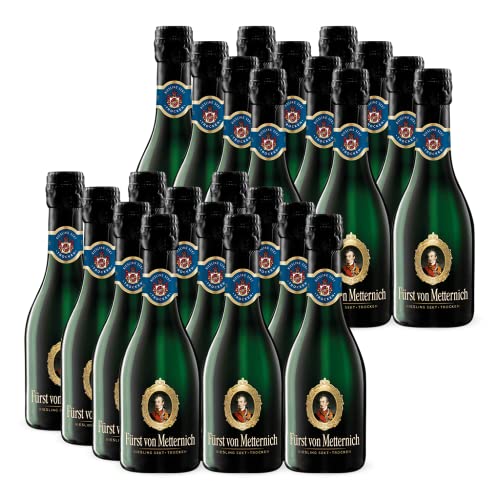 2 x 12 x 0,20 l Fürst von Metternich Riesling Sekt Trocken