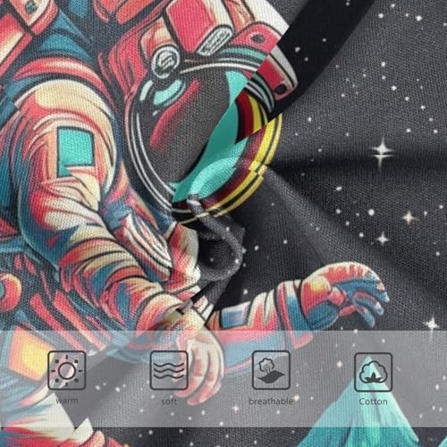 Pattern Girls Underwear Toddler 2t Cotton Cute Panties Girl Colorful Astronaut Planet Space Underpants Briefs3