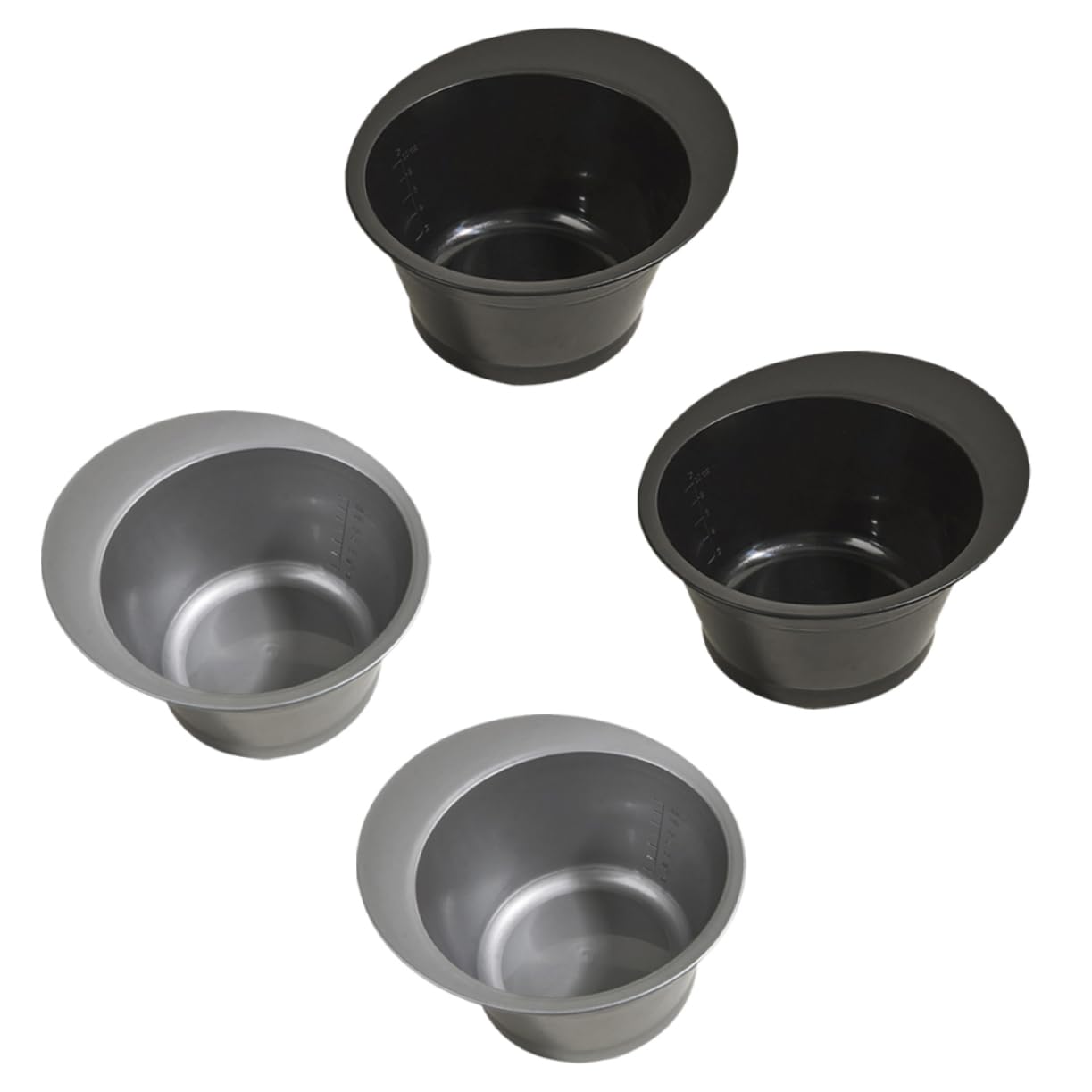 OHPHCALL Mixing Hair Dye Bowl Hair Coloring Plastic Bowl for Hair Dye Toner Salon Home Use