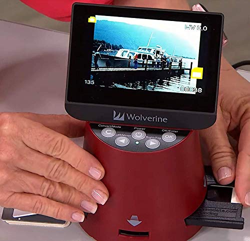 image for Wolverine Titan 8-in-1 20MP High Resolution Film to Digital Converter 
