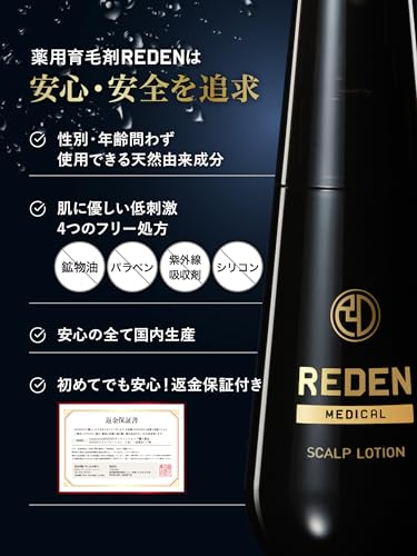 REDEN(リデン) REDEN リデン 薬用 育毛剤 90ml の商品画像 4