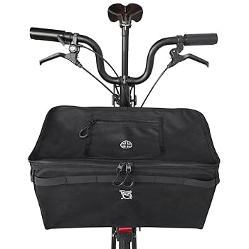 Amazon | TWTOPSEブロンプトン用の21L自転車の大きなバスケット