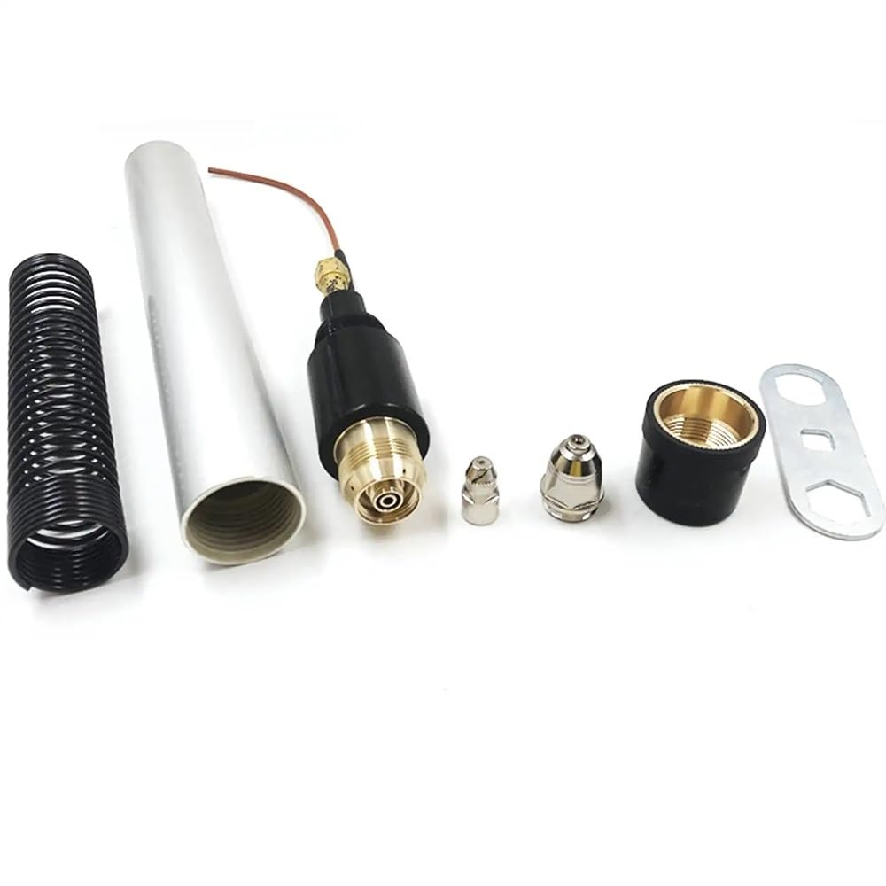Boquilla de plasma P80 P-80 M8 x 0,75 mm, rosca M8, cortador de electrodos, consumibles for antorcha recta, máquina de corte CNC