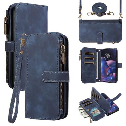 Pochette Motorola Moto Edge 2022 avec bandoulière pour voyager léger