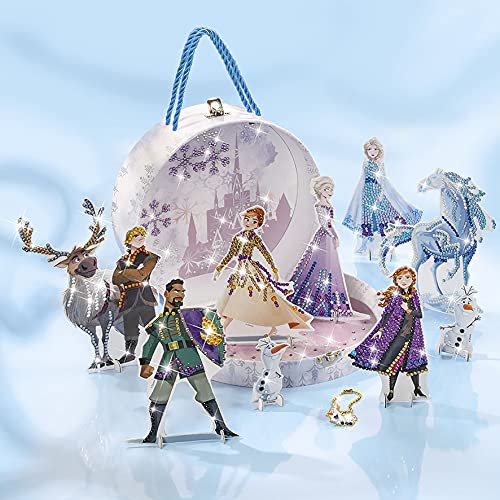Totum- kit créatif-Reine des Neiges-stampset-Set de Tampons, 680678