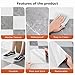 Durteljana Peel and Stick Floor Tile Vinyl Flooring Roll Self Adhesive 23