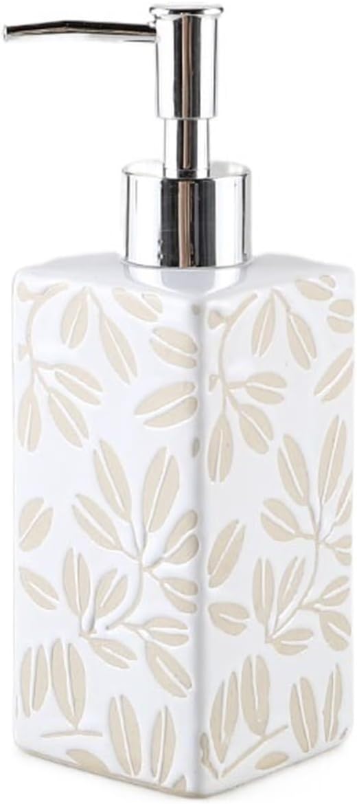 Hand Soap Bottle Hand Soap Dispenser Ceramic Soap Pump Kitchen Soap Dispenser for Hand Soap Soap Lotion Detergent Dispenser，