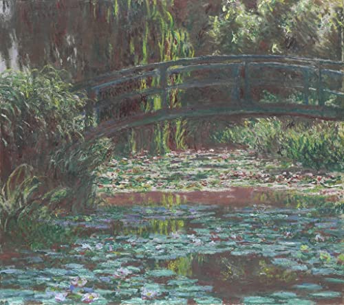 Prints toile peinture murale Monet 60x90cm haute définition style abstrait