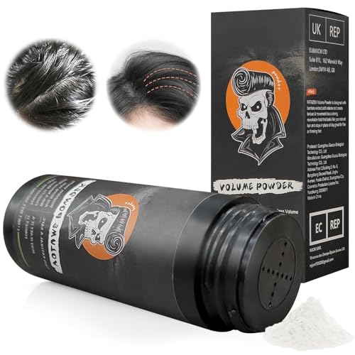 30g Polvo Voluminizador Cabello, Polvo Texturizante de Cabello, Polvos Volumen Pelo Hombre Mujer, Mate polvos para el pelo, Fácil de aplicar, Para todo tipo de pelo