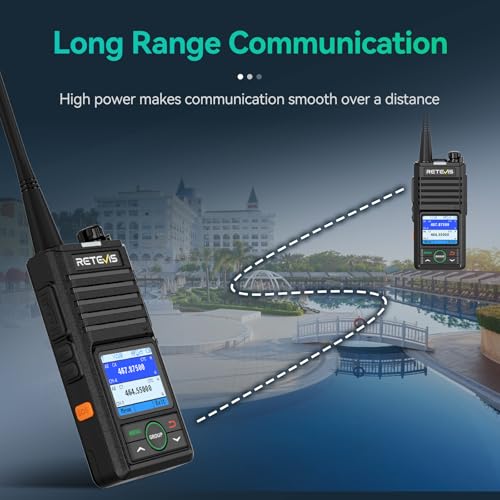 Image of Retevis RB58 Bluetooth Two Way Radios, Commercial Walkie Talkies, 4 Pack