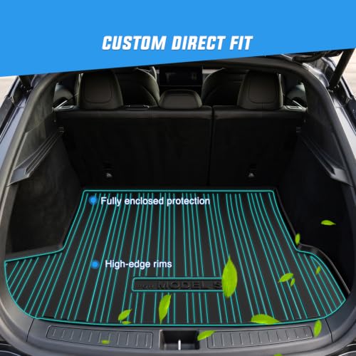 Image of Nilight Cargo Mat for Tesla Model S & Model S Plaid 2021-2025