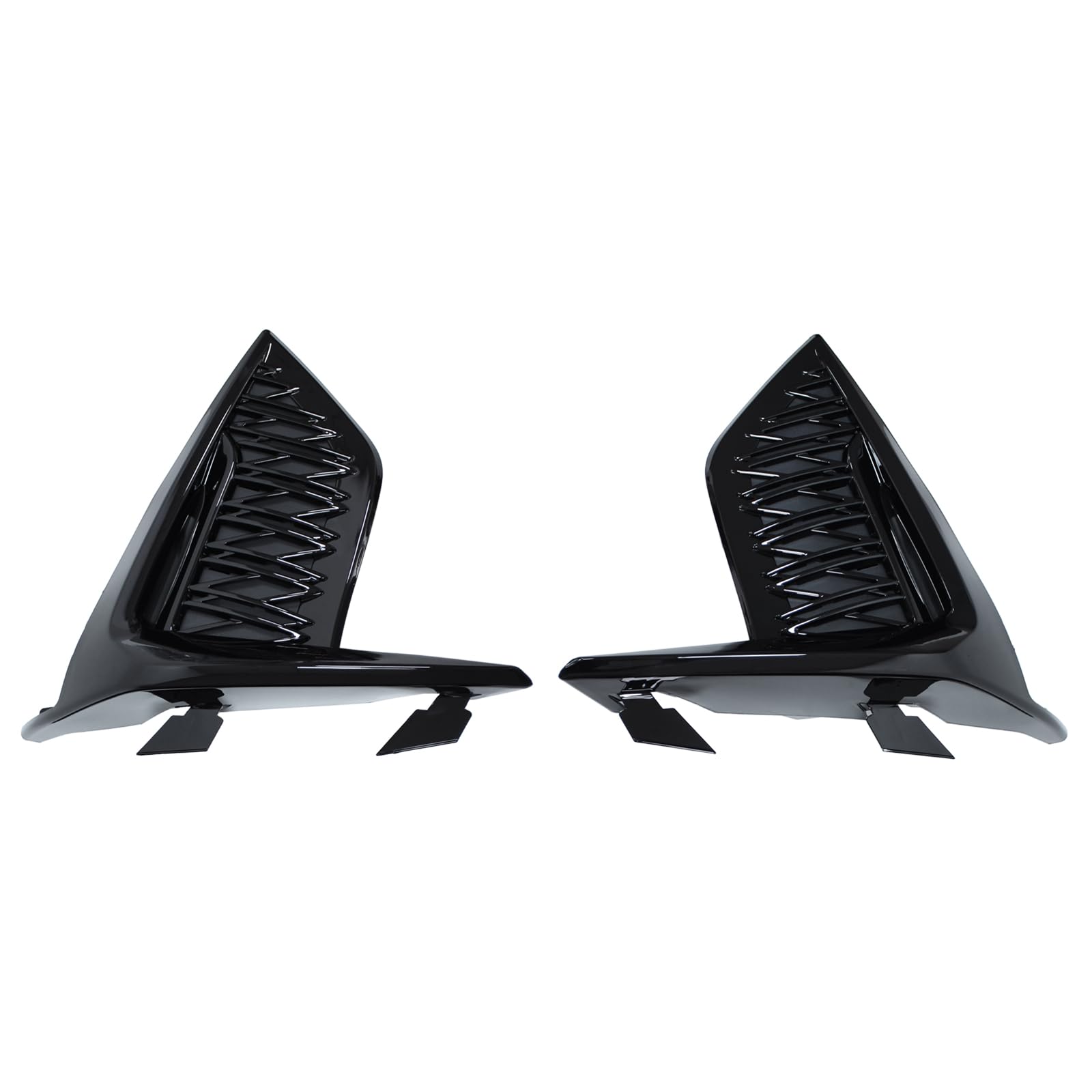 NewYall Front Left and Right Lower Bumper Fog Light Cover for Lexus IS300 IS350 2021 2022