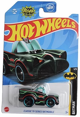 Hot Wheels Classic TV Series Batmobile 1:64 Verde miniatura 1