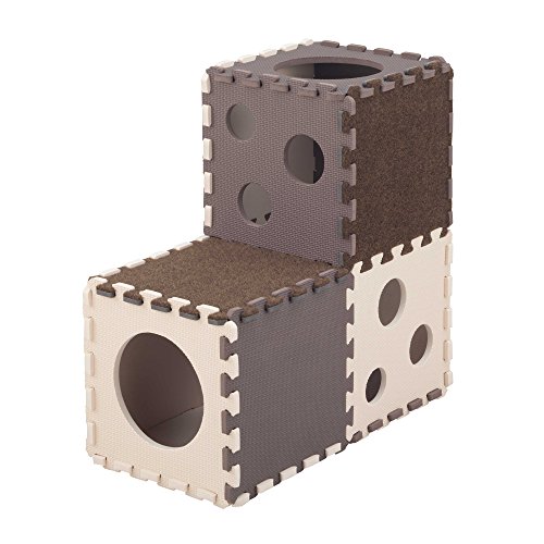 シービージャパン ジョイントマット 猫用 爪とぎ マット にゃんとしても研ぎたい 14枚組