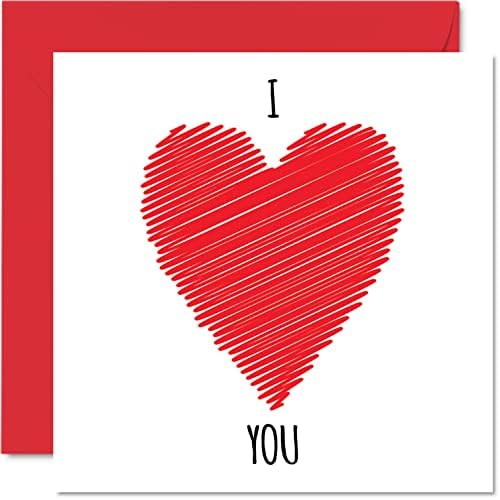 Penguin Valentines Card - You Are My Penguin - Cute Romantic Anniversary Card For Girlfriend Boyfriend Wife Husband Partner Friend Him Her, 5.7 X 5.7 Inch Anniversary Greeting Cards For Fiancee - View #10