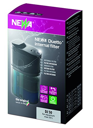 Newa Duetto DJ50 - Filtro para acuariofilia 80-250 l/h/4 W