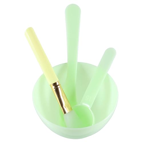 Miniatura 8 de COHEALI Juego de brochas de maquillaje, juego de tazones para mezclar máscara facial profesional, herramienta de mezcla de máscara facial de spa,