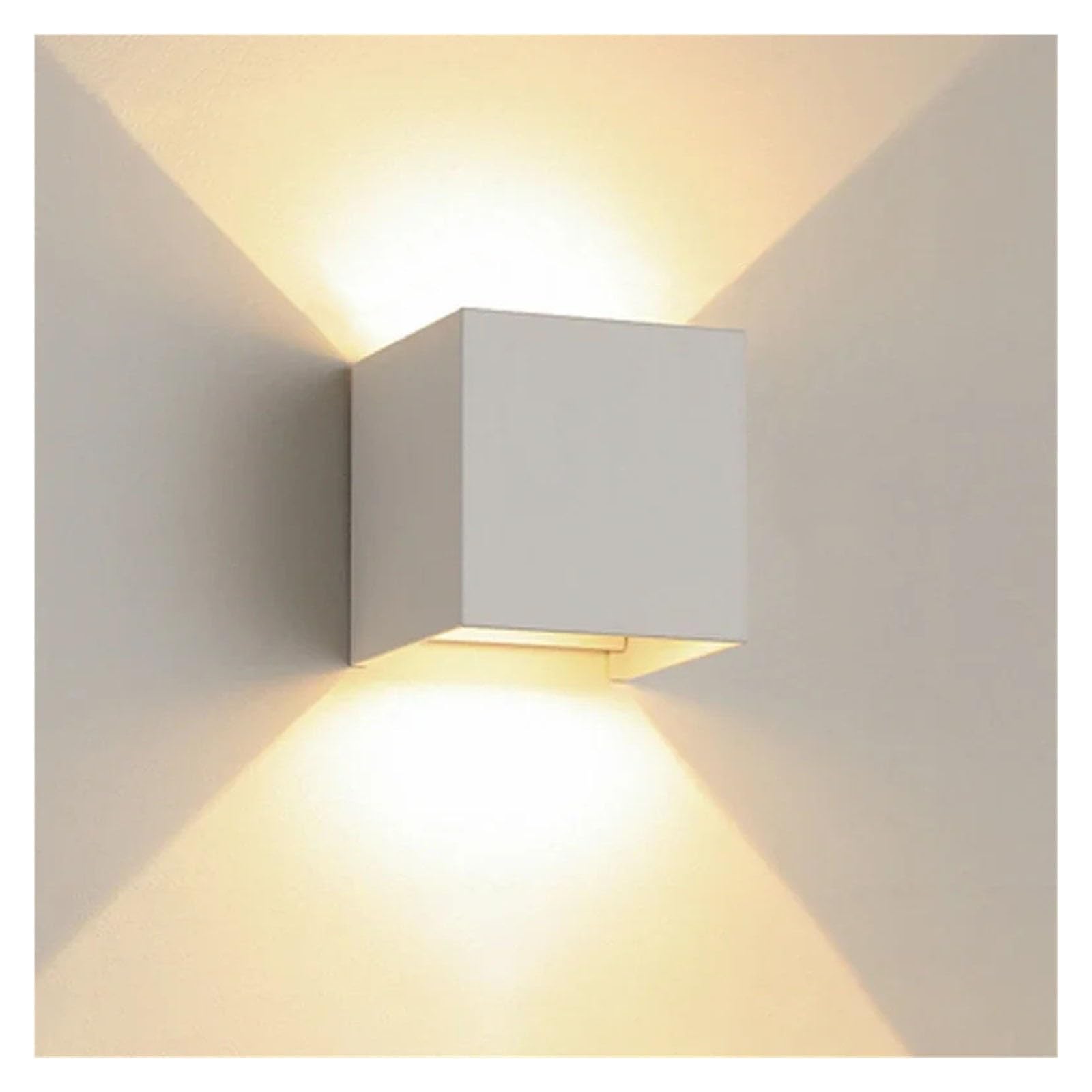 Luminaire décoratif d'extérieur blanc 12W pour sécuriser vos accès