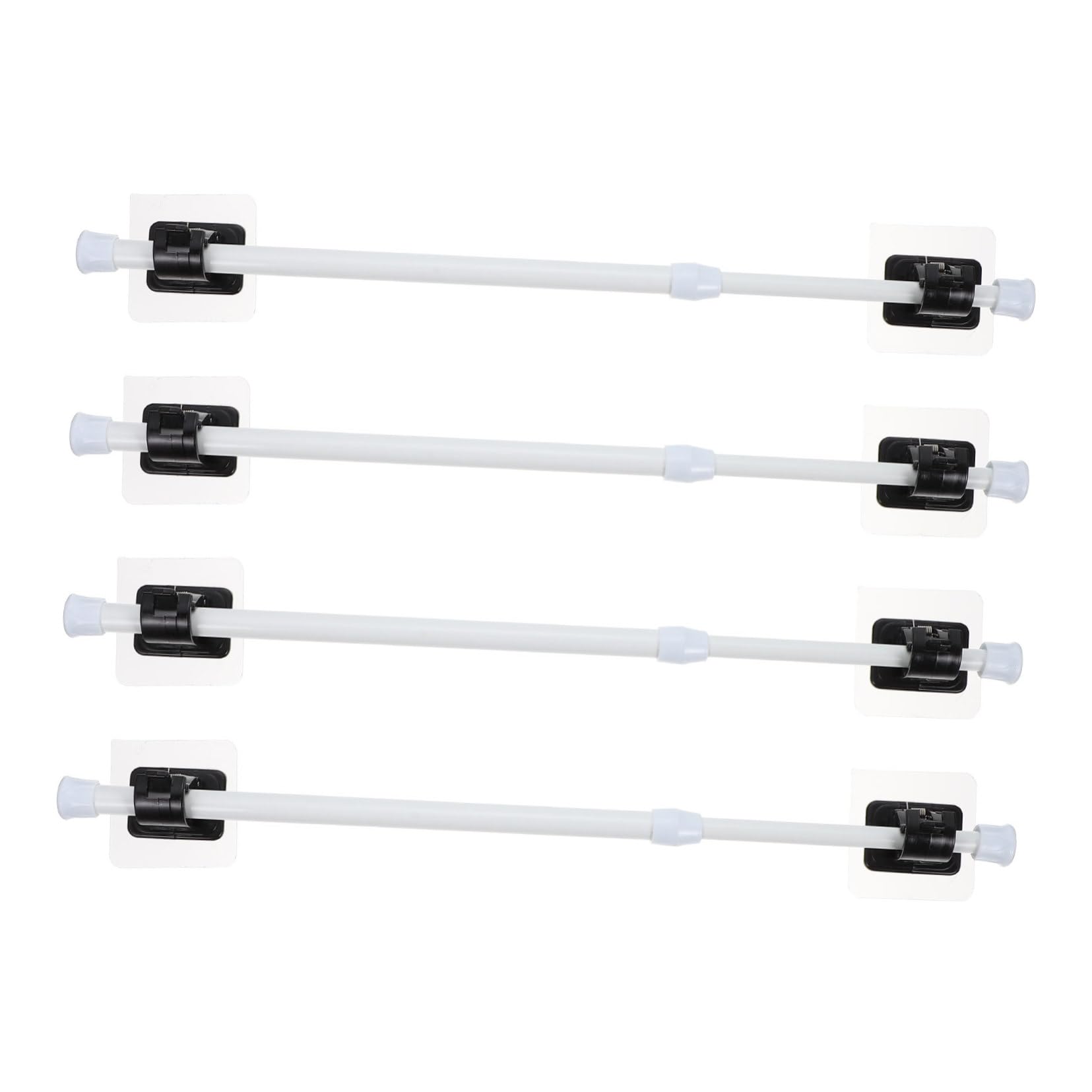 Tringle à rideaux extensible flexible barre de tension sans perçage pour vêtements et fenêtre