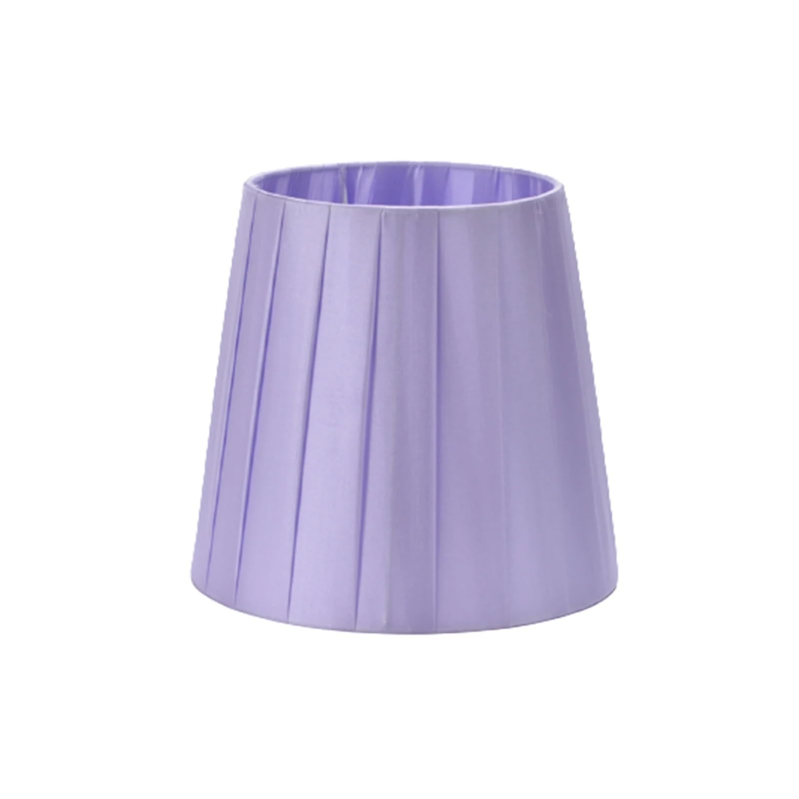 Qmvdojr Purple Small Clip On Lamp Shade Handmade Shape Lamp Shade For Bedroom Lampshade(Purple)