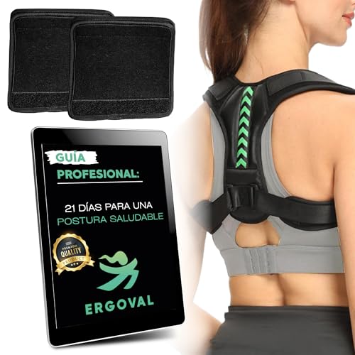 ERGOVAL Corrector Postura Espalda Universal con...