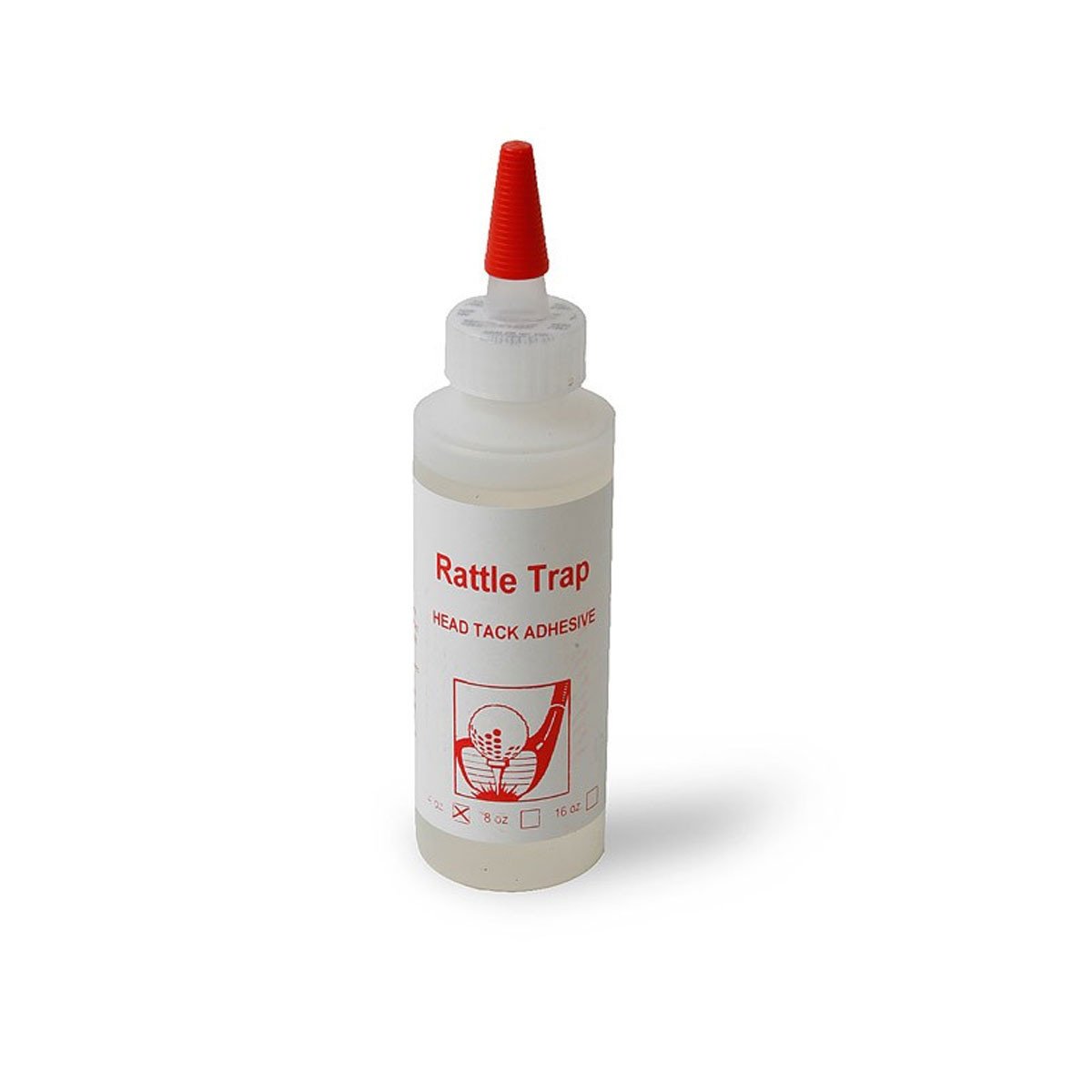 Hireko Rattle Stop Adhesive (4 oz Bottle) Eliminate Golf