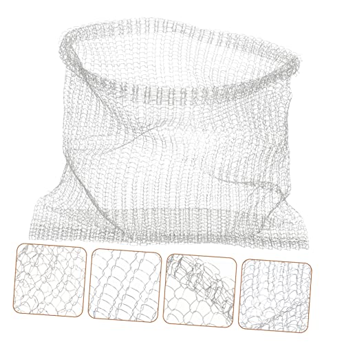 SUPVOX saco de malha de aço inoxidável saco de rede fruteiras rede de proteção Rede de malha de prot