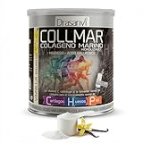 Drasanvi COLLMAR Colágeno Marino Hidrolizado con Ácido Hialurónico, Magnesio, Vitamina C | para cartílagos, huesos y piel | Sin edulcorantes |Alta dosis 9.717 mg/dia |300g de polvo | Sabor Vainilla