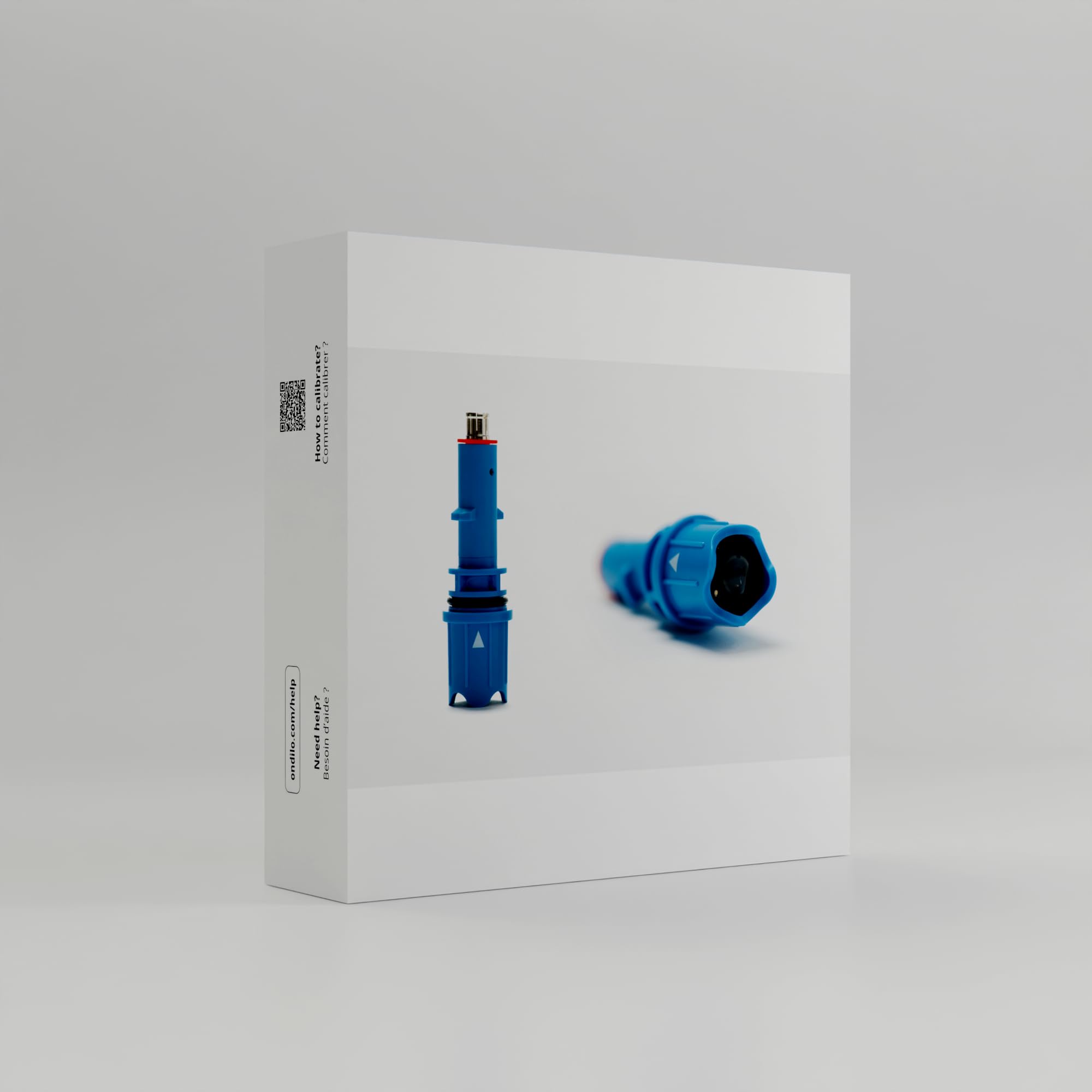 Ondilo Sensor de pH - ICO Pool e ICO Spa - Kit de calibración incluido | Sonda de pH con kit de calibración incluido - Compatible con ICO V1 y V2 - Mide el pH