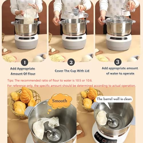 Impastatrice elettrica con fermentazione, display LCD, controllo termostatico, timer, ideale per gli appassionati di cottura