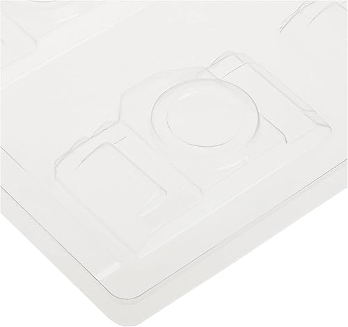 Miniatura 5 de Cybrtrayd Molde de caramelo de chocolate con respaldo plano para cámara con instrucciones exclusivas de Cybrtrayd para moldeo de chocolate con