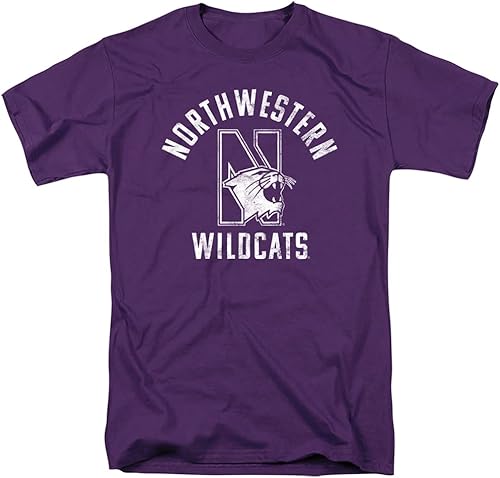 Miniatura 52 de LOGOVISION Official Collegiate Large Distressed Logo Short Sleeve Unisex for Men & Women Cotton T Shirt Collection 1 Universidad de Ashland