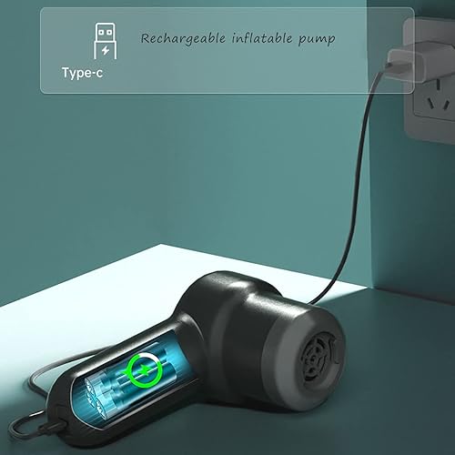 Miniatura 5 de inflatable pool con bomba inflable gratis, piscinas familiares de tamaño completo, piscina inflable para niños, adultos, niños pequeños a partir de