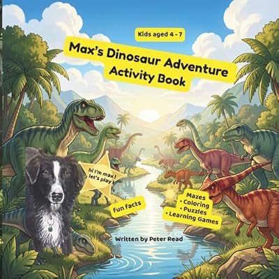 Max's Dinosaur Adventure Activity Book