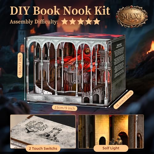 MiniCity Ember Castle Book Nook Kit thumbnail 3