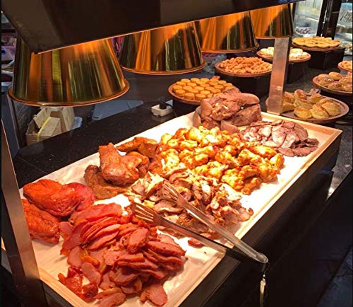 Lâmpada aquecedora de alimentos, Buffet, restaurante, lâmpada térmica, equipamento de cozinha, cabeç