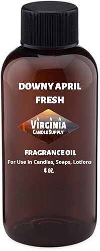 Aceite aromático Downy April Fresh Type (nuestra versión del nombre de la marca) (botella de 4 onzas) para hacer velas, fabricación de jabón,