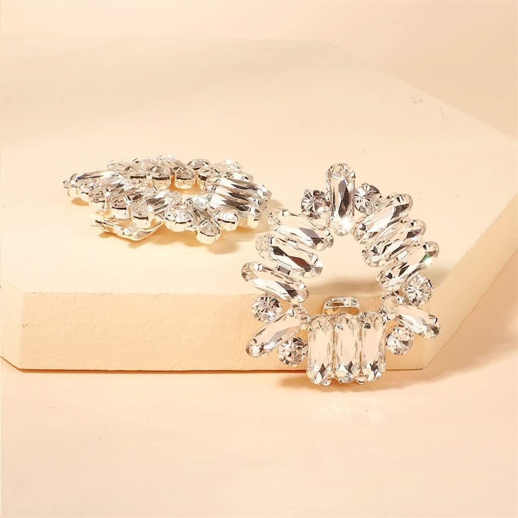 JSEIAJB Diy Shoes Accessories Metal Sandals Single Removable Wedding Dress Up