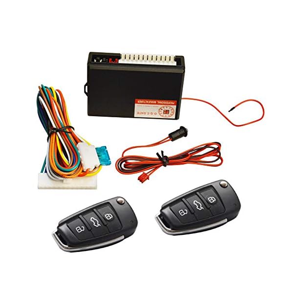Universal Vehicle Security Door Lock Kit Car Remote Control Central Locking Keyless Entry System