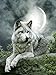 Produktbild RunFar Wolf Design DIY 5D Diamant Malerei Stickerei Diamond Kreuzstich Painting Heim Room Decor