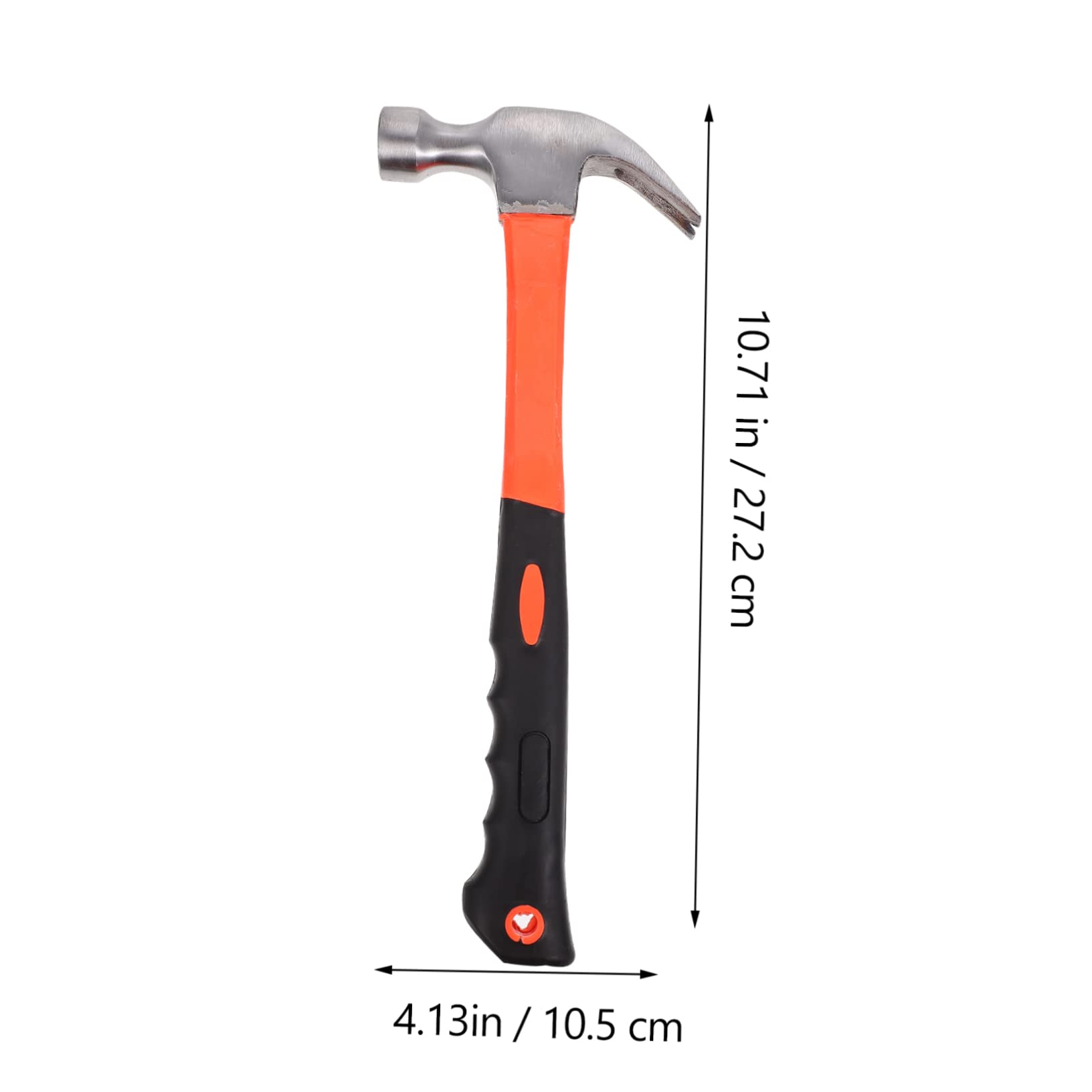 IWOWHERO Non-slip Handle Claw Hammer Mallet Hammer for Framing Woodworking Hammer