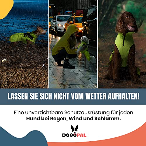 Hunde-Regenmantel Dogopal wasserdicht für kleine und große Hunde