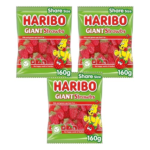 Haribo Strawbs x3 (160g)
